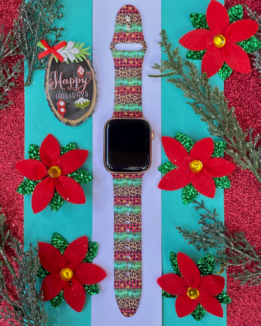 Festive Christmas Apple Watch Band