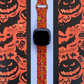 Spooky Pumpkins Fitbit Versa 3/Versa 4/Sense/Sense 2 Watch Band