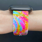 Rainbow Swirl Fitbit Versa 3/Versa 4/Sense/Sense 2 Watch Band