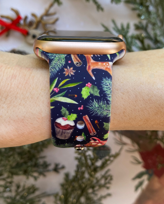 Vintage Christmas Apple Watch Band