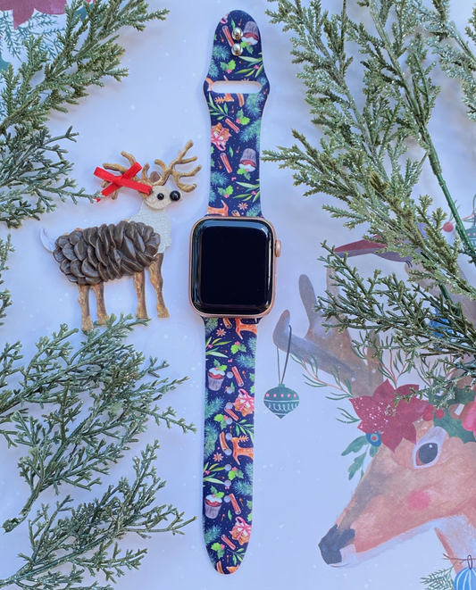 Vintage Christmas Apple Watch Band