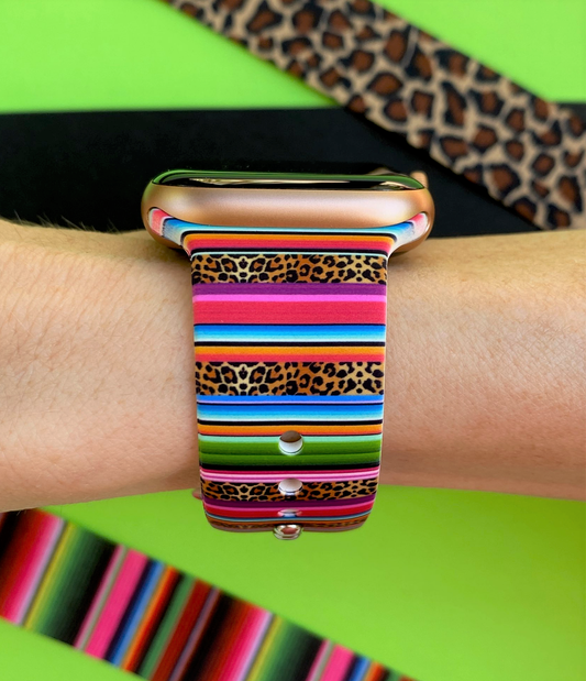 Leopard Serape Apple Watch Band