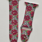 Snow Leopard Poinsettia Apple Watch Band