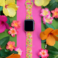 Tropical Yellow Apple Watch Band